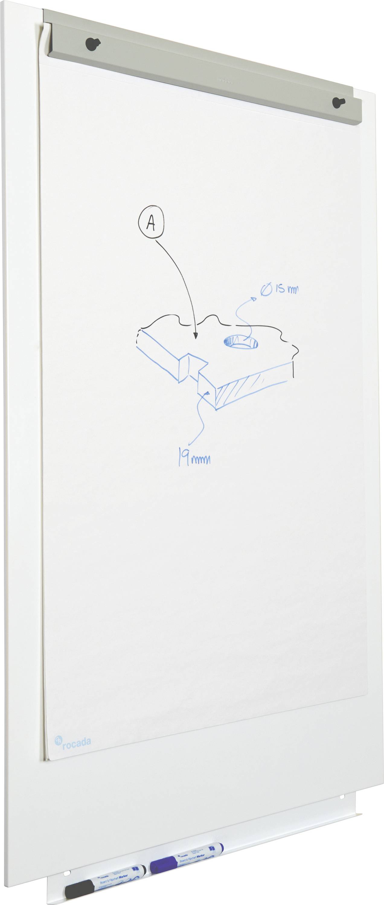 Rocada Flip chart sheet holder 6430R R643002