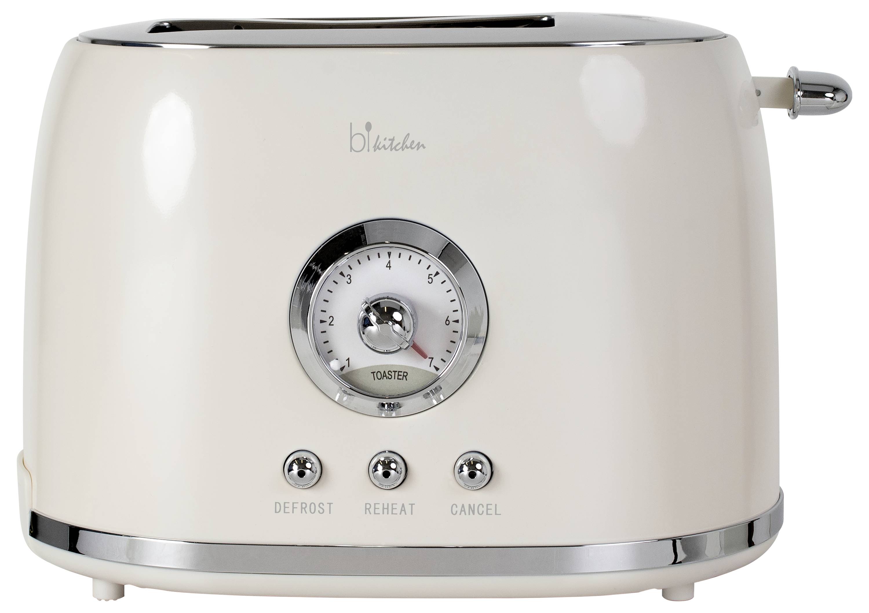 BiKitchen nostalgia 200 Toaster Creamy white (glossy)