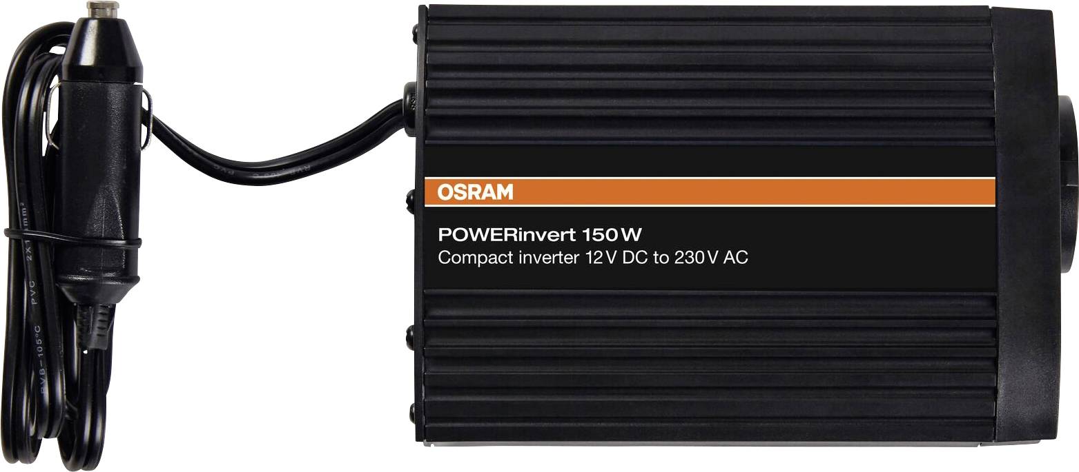 Osram Automotive POWERinverter modified sine wave inverter 12V DC 150W