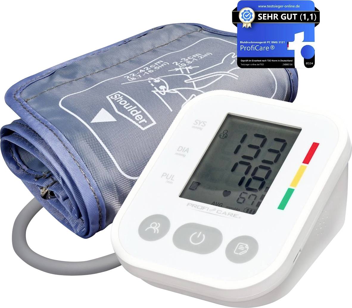 Profi-Care PC-BMG 3121 Upper arm Blood pressure monitor 331210