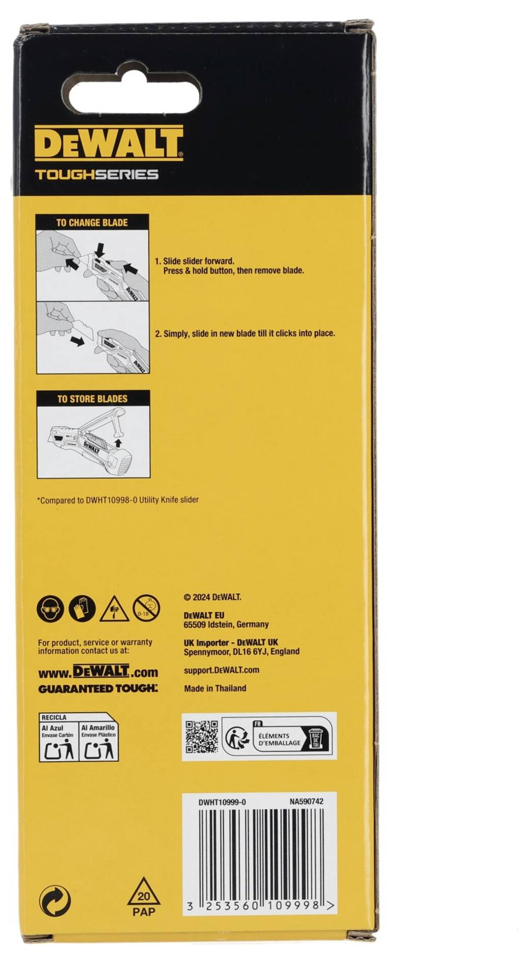 DEWALT DWHT10999-0 Tough Series universal knife 1 pc(s)