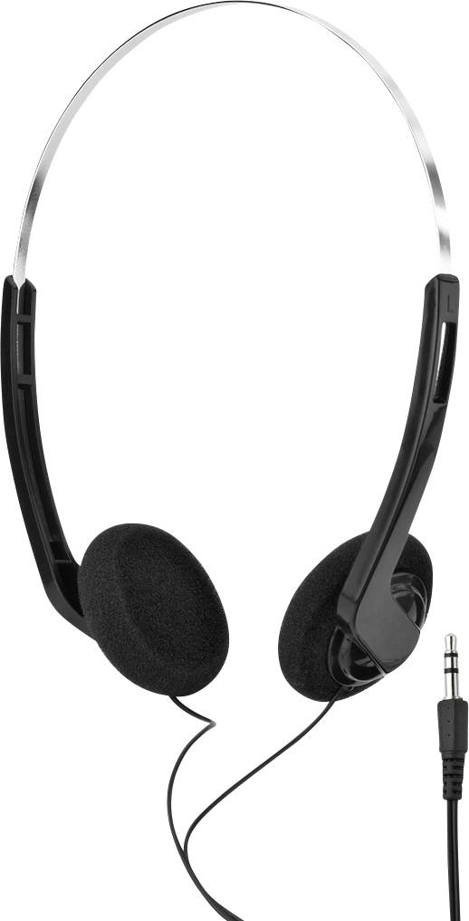 Monacor MD-22 On-ear headphones Corded (1075100)