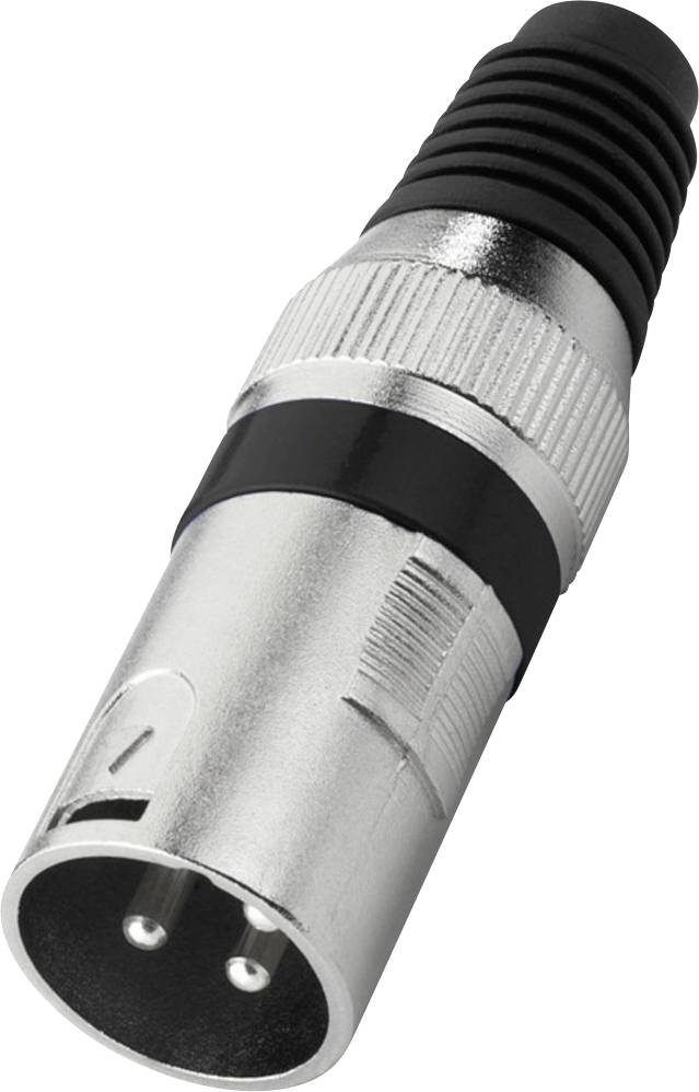 Monacor XLR-207P/SW XLR plug