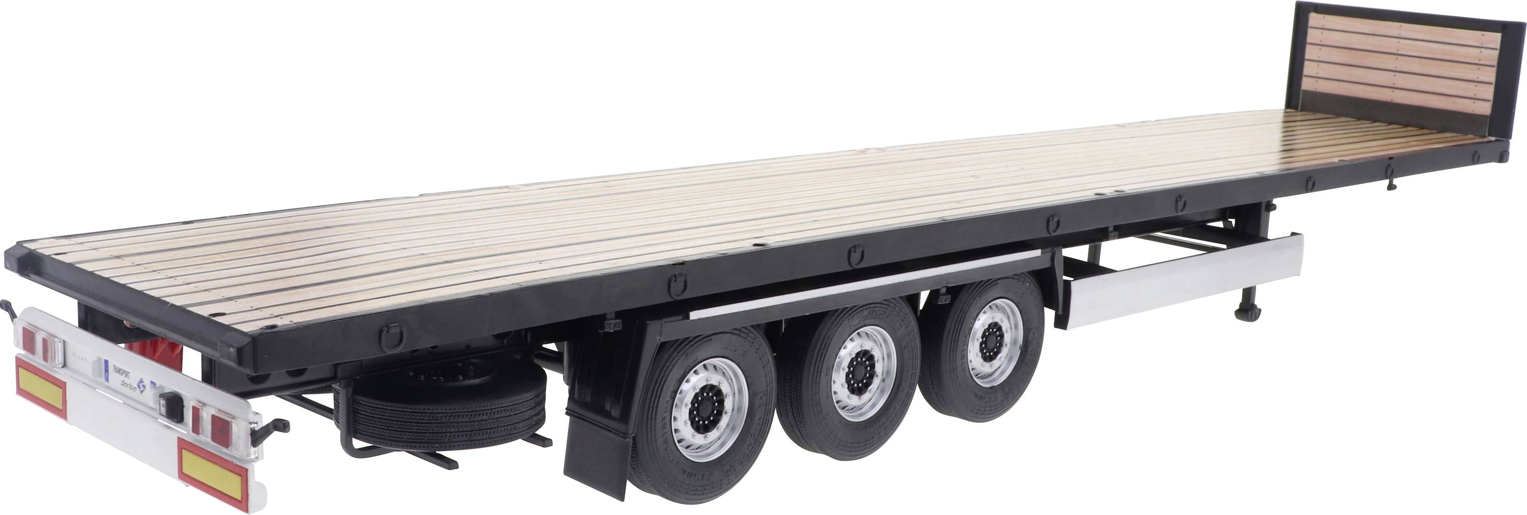 Solido Transport Anhänger schwarz 1:24 Model car