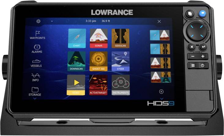 Lowrance HDS PRO 9 Ohne Schwinger Chart plotter