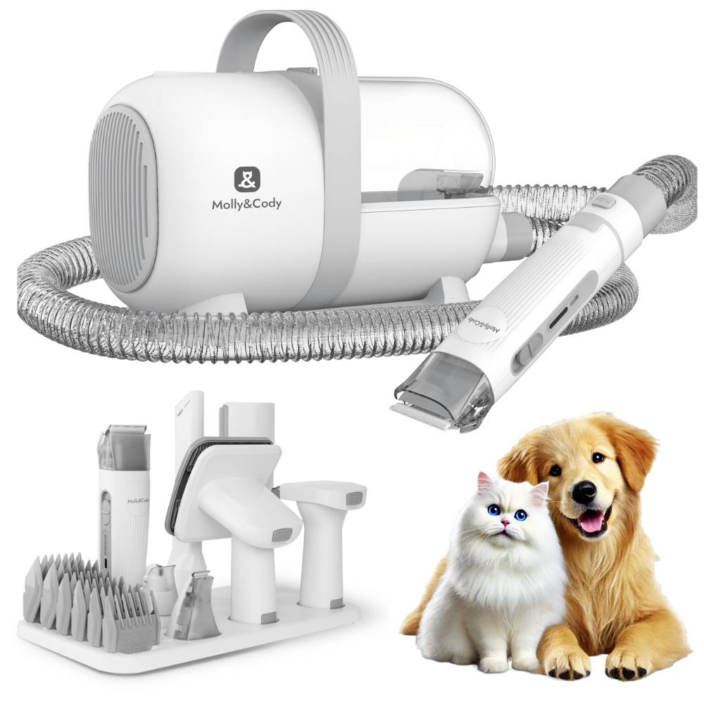 Molly & Cody SAMSON Pet hair clipper White, Grey 1 pc(s)