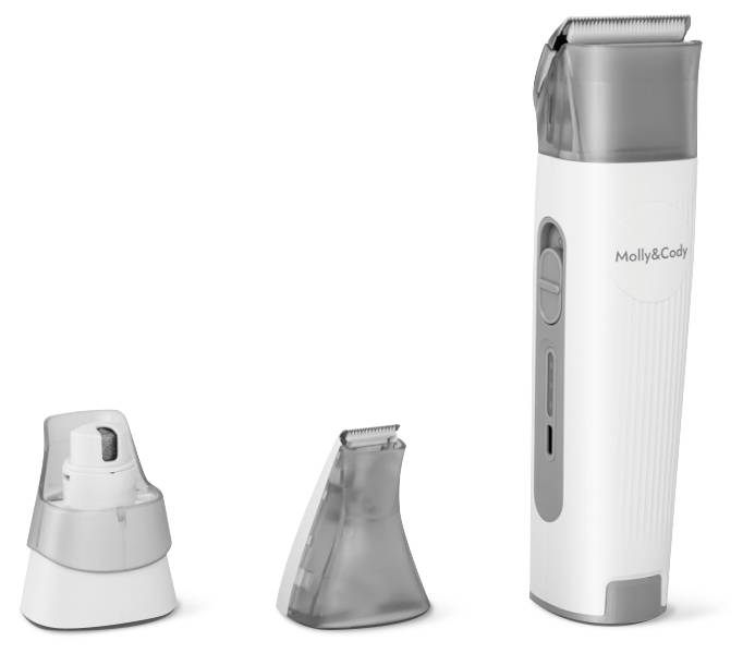 Molly & Cody SAMSON Pet hair clipper White, Grey 1 pc(s)