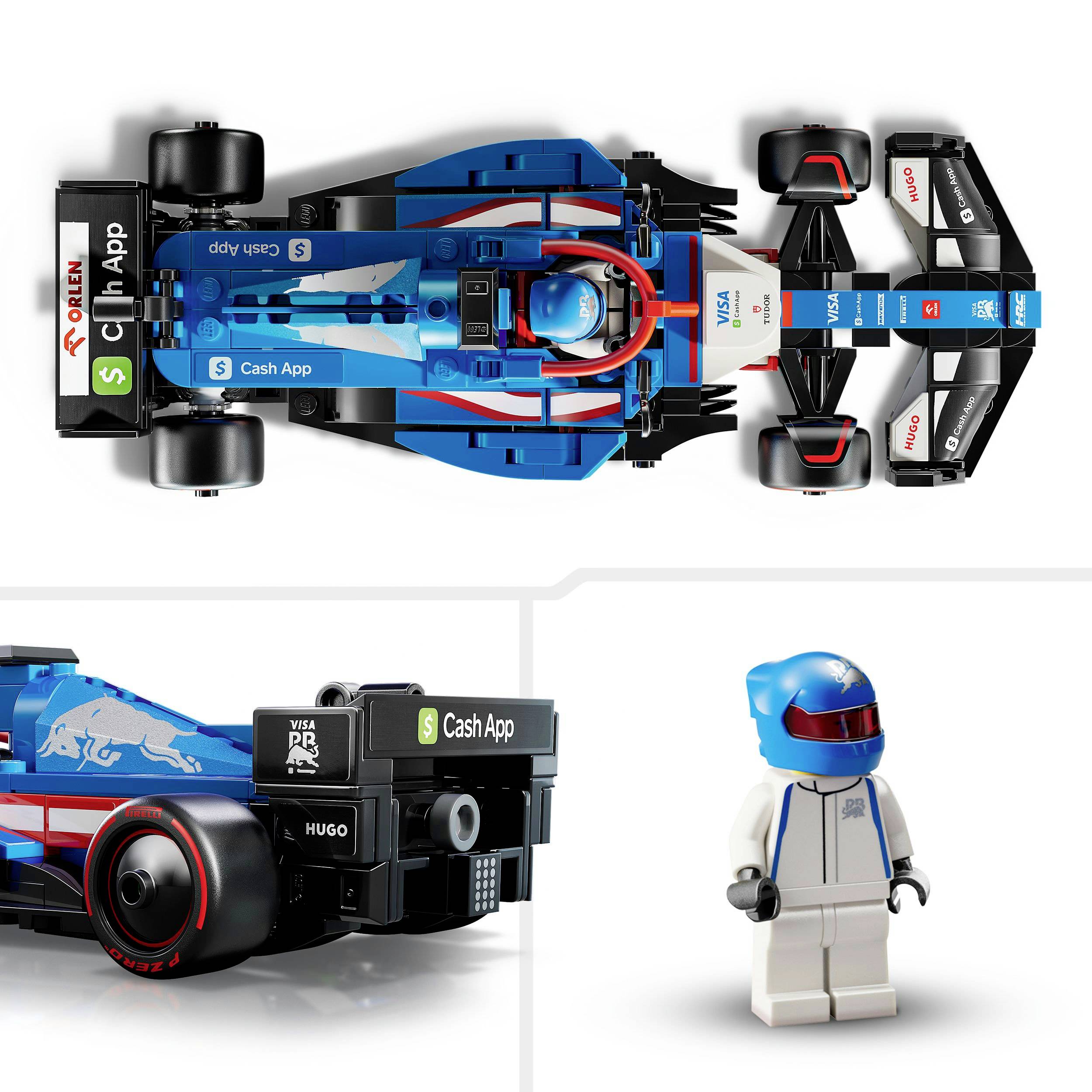 77246 LEGO® SPEED CHAMPIONS Visa CASH APP RB VCARB 01 F1® Racing car