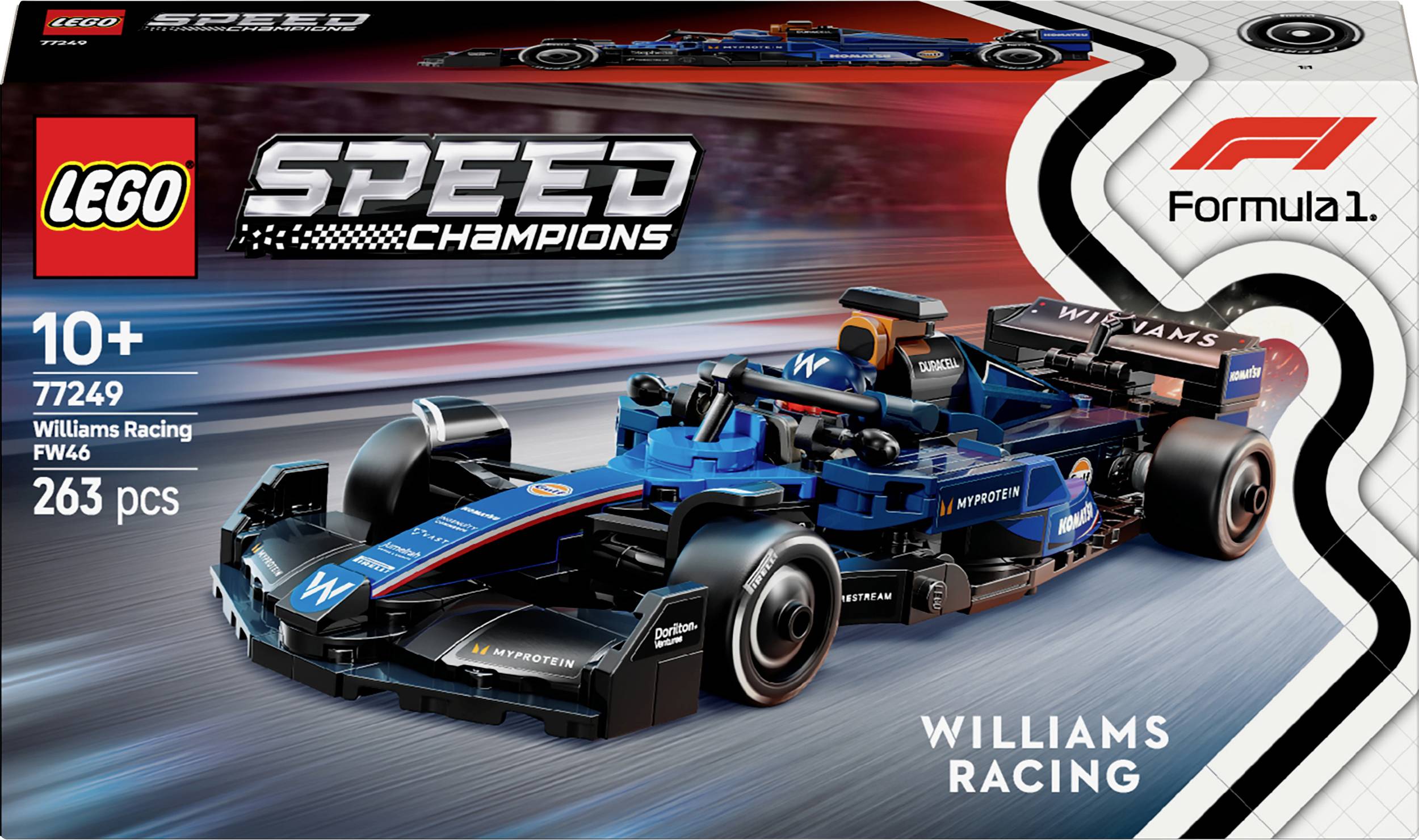 77249 LEGO® SPEED CHAMPIONS Williams Racing FW46 F1® racing car