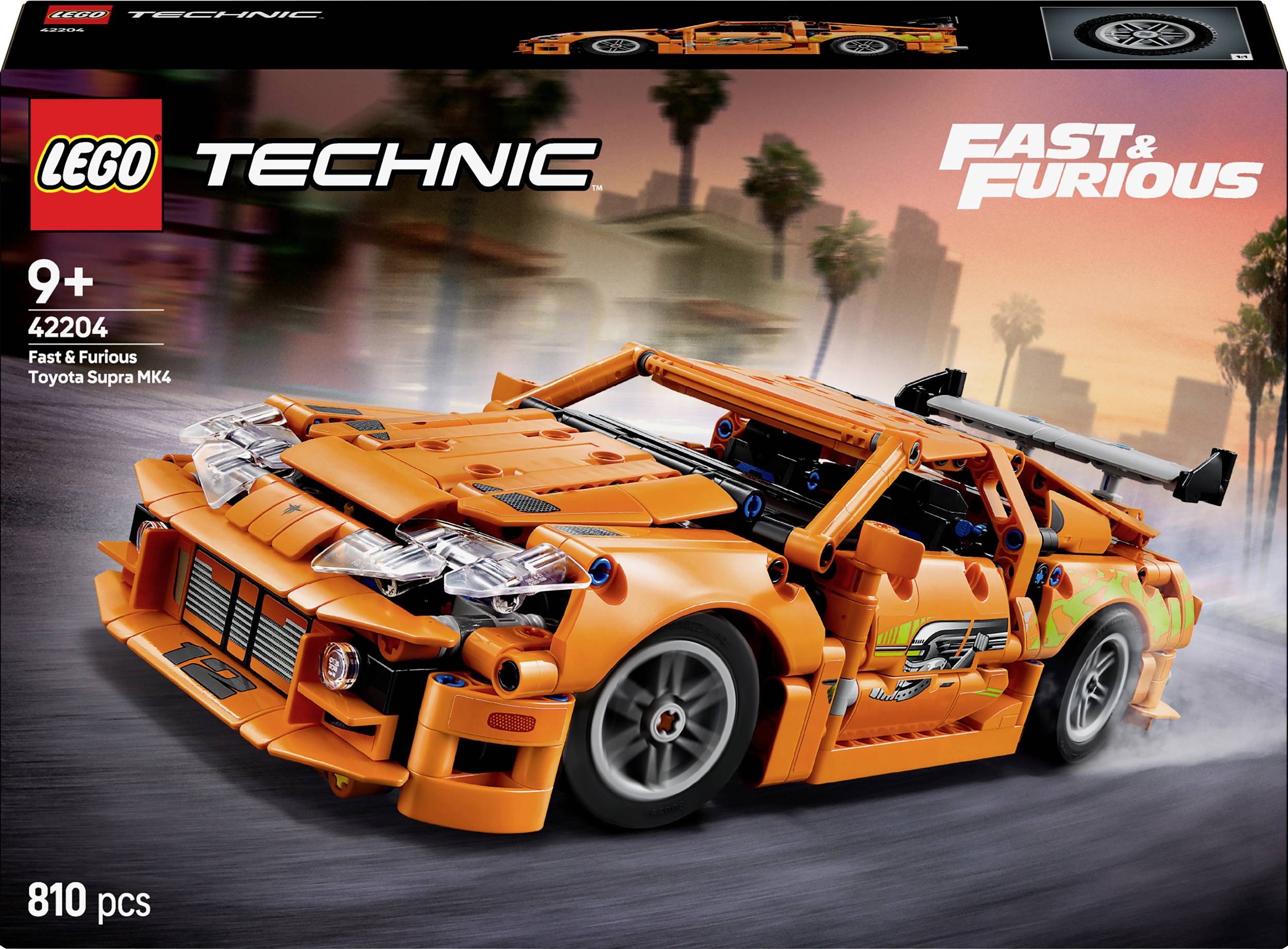 42204 LEGO® TECHNIC Fast and Furious Toyota Supra MK4