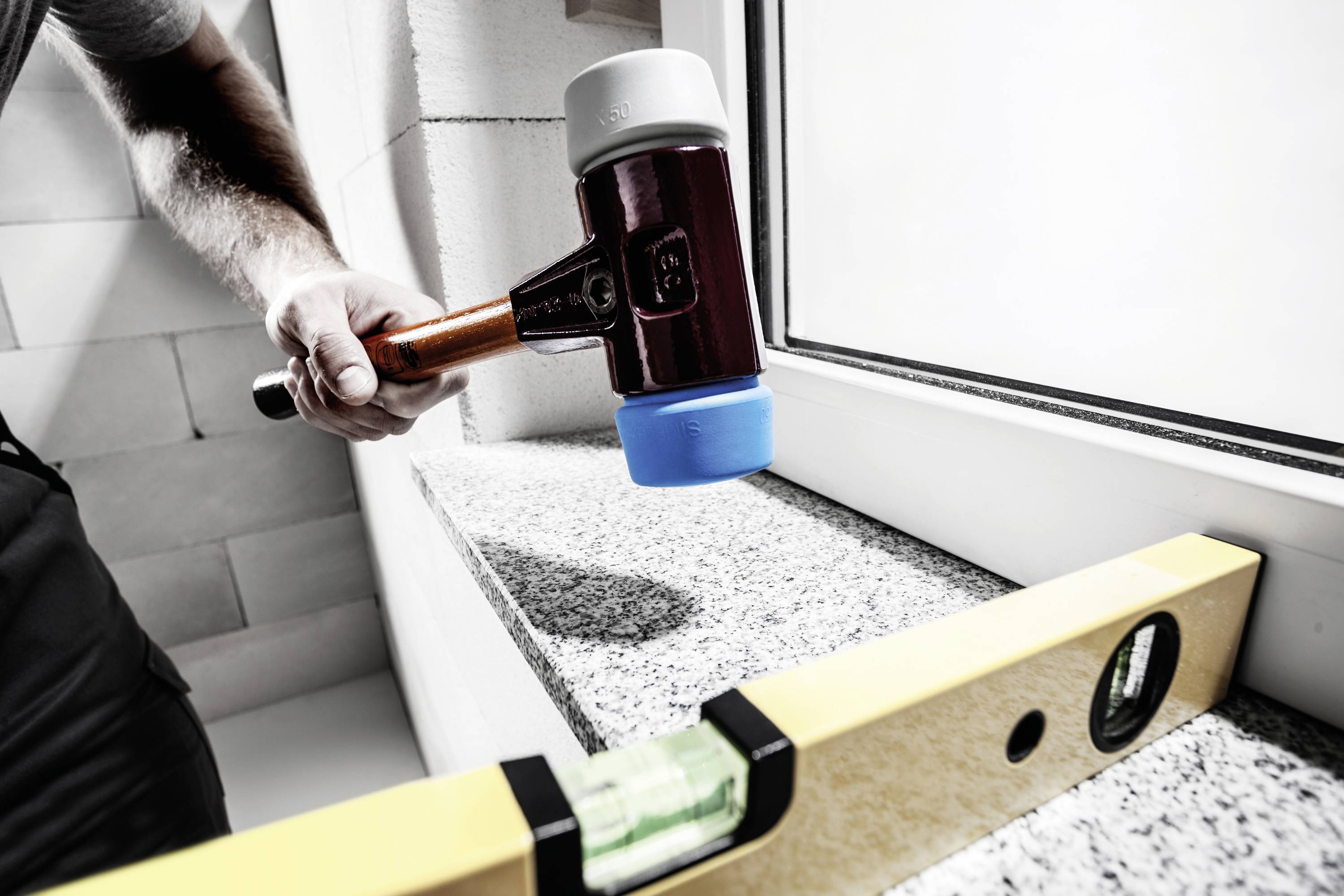 Halder SIMPLEX 3013.030 Soft-face hammer Ergonomic handle, Semihard, Soft 340 g 295 mm 1 pc(s)