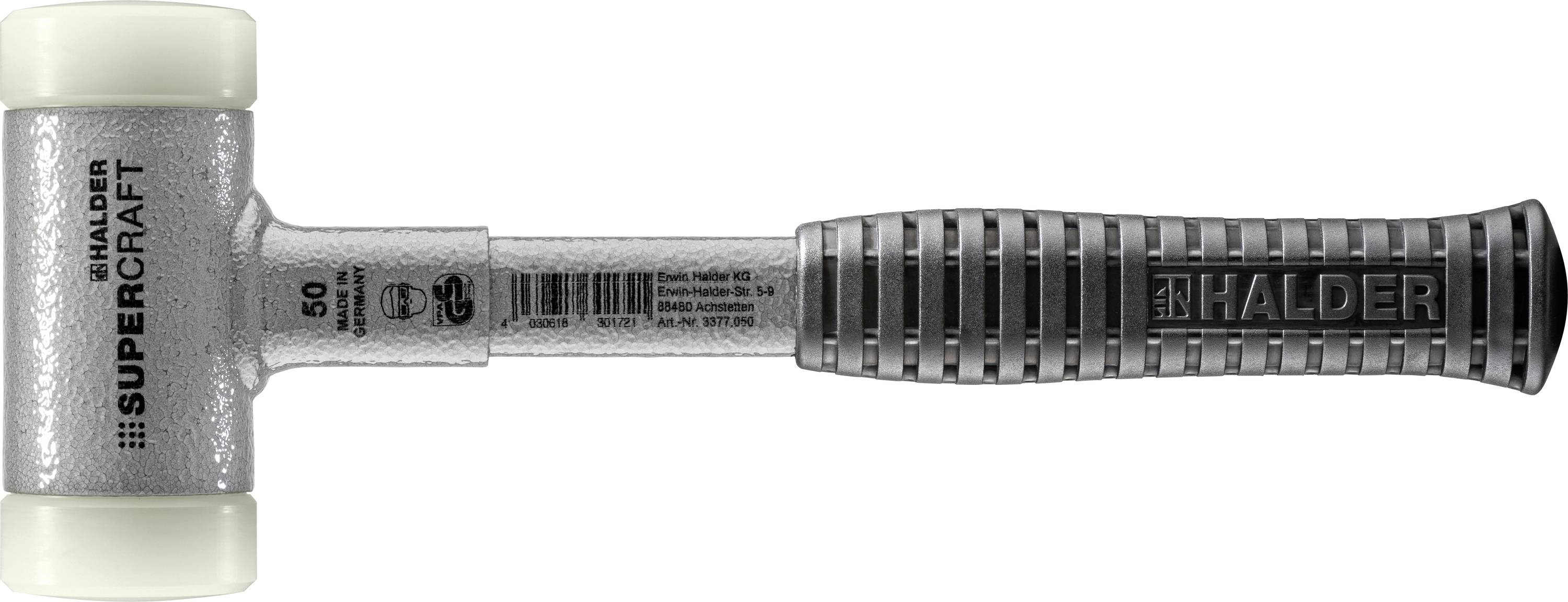 Halder SUPERCRAFT 3377.050 Soft-face hammer Ergonomic handle, Hard 1150 g 315 mm 1 pc(s)