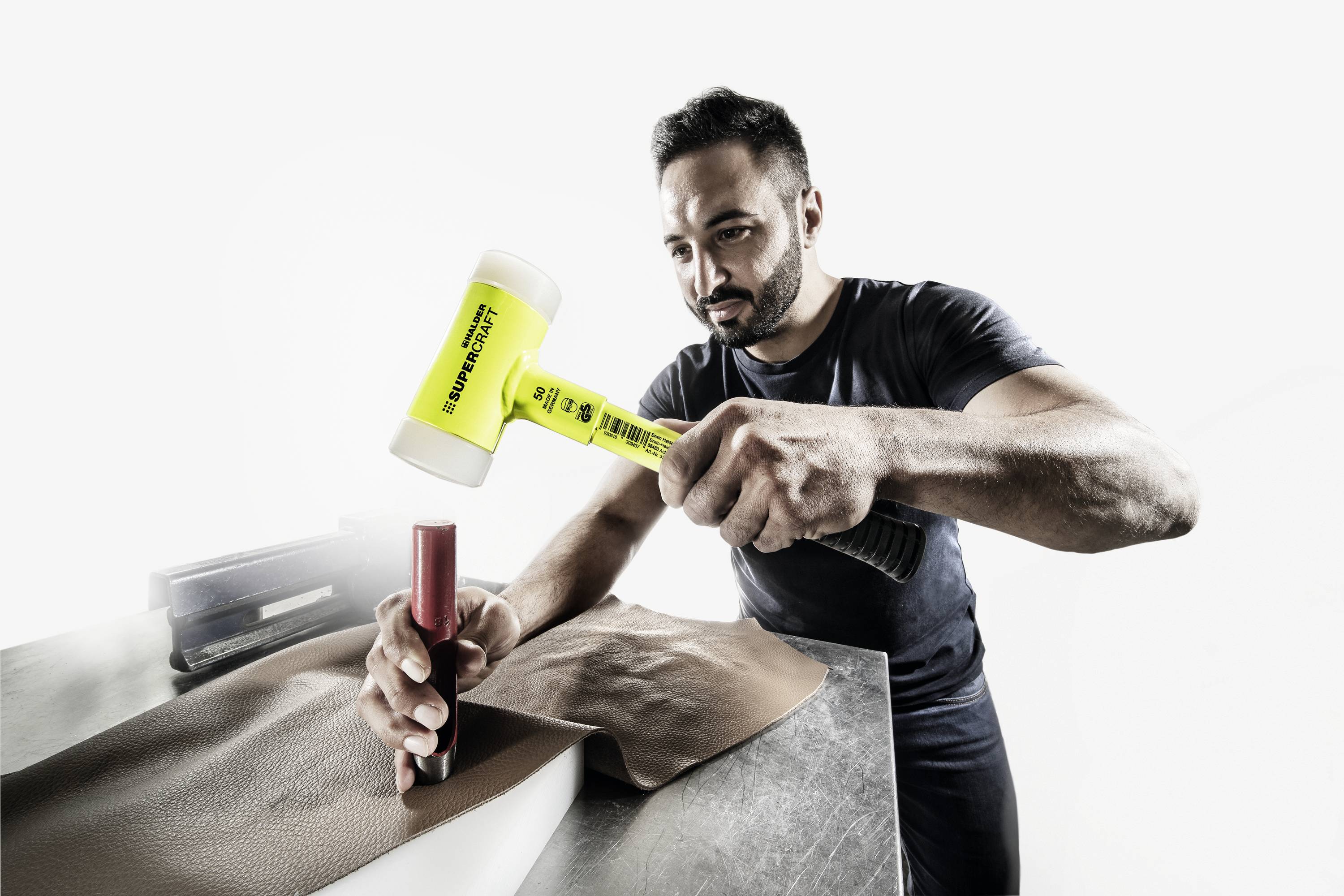 Halder SUPERCRAFT 3377.150 Soft-face hammer Ergonomic handle, Hard 1150 g 315 mm 1 pc(s)