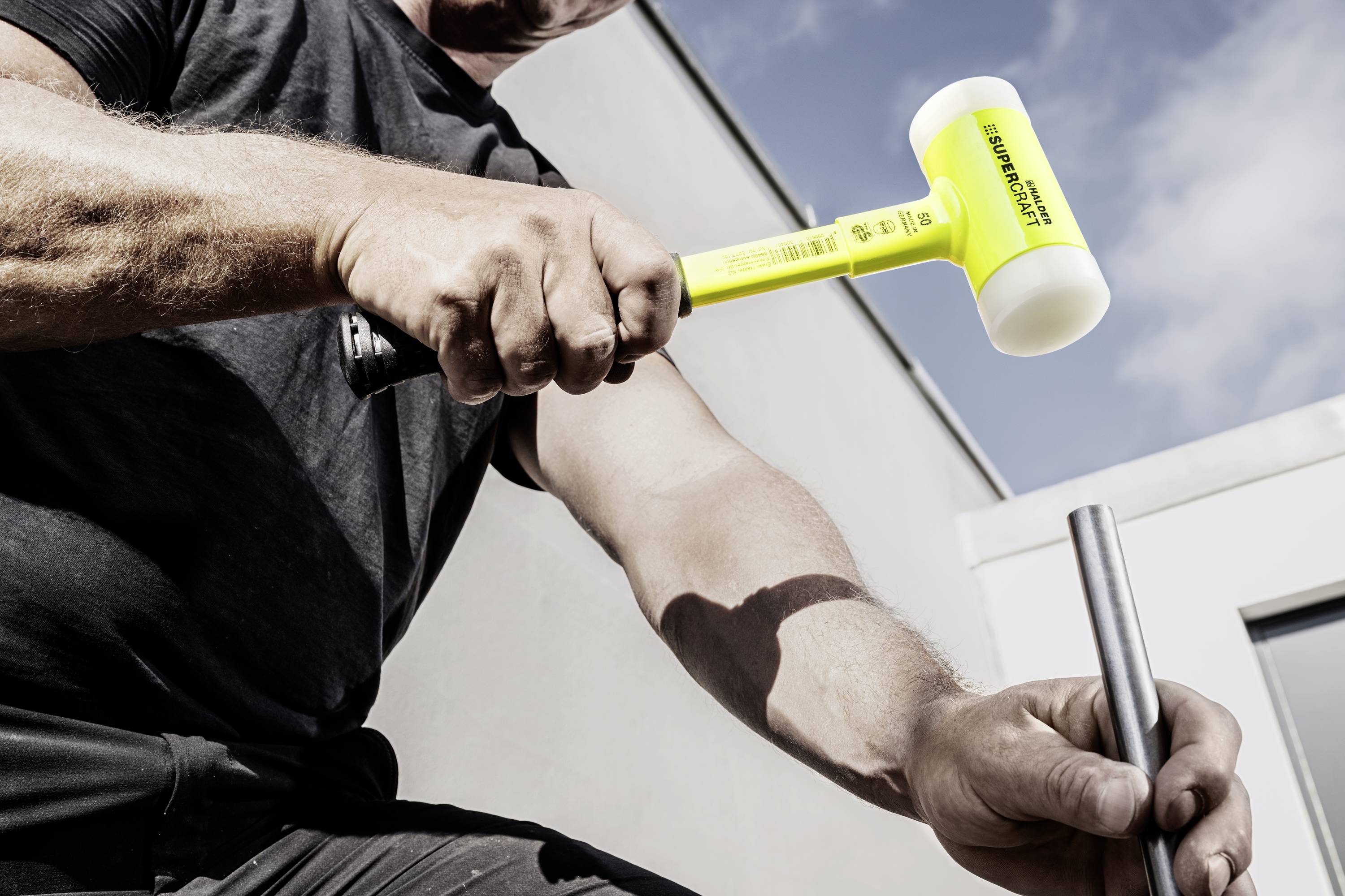 Halder SUPERCRAFT 3377.150 Soft-face hammer Ergonomic handle, Hard 1150 g 315 mm 1 pc(s)