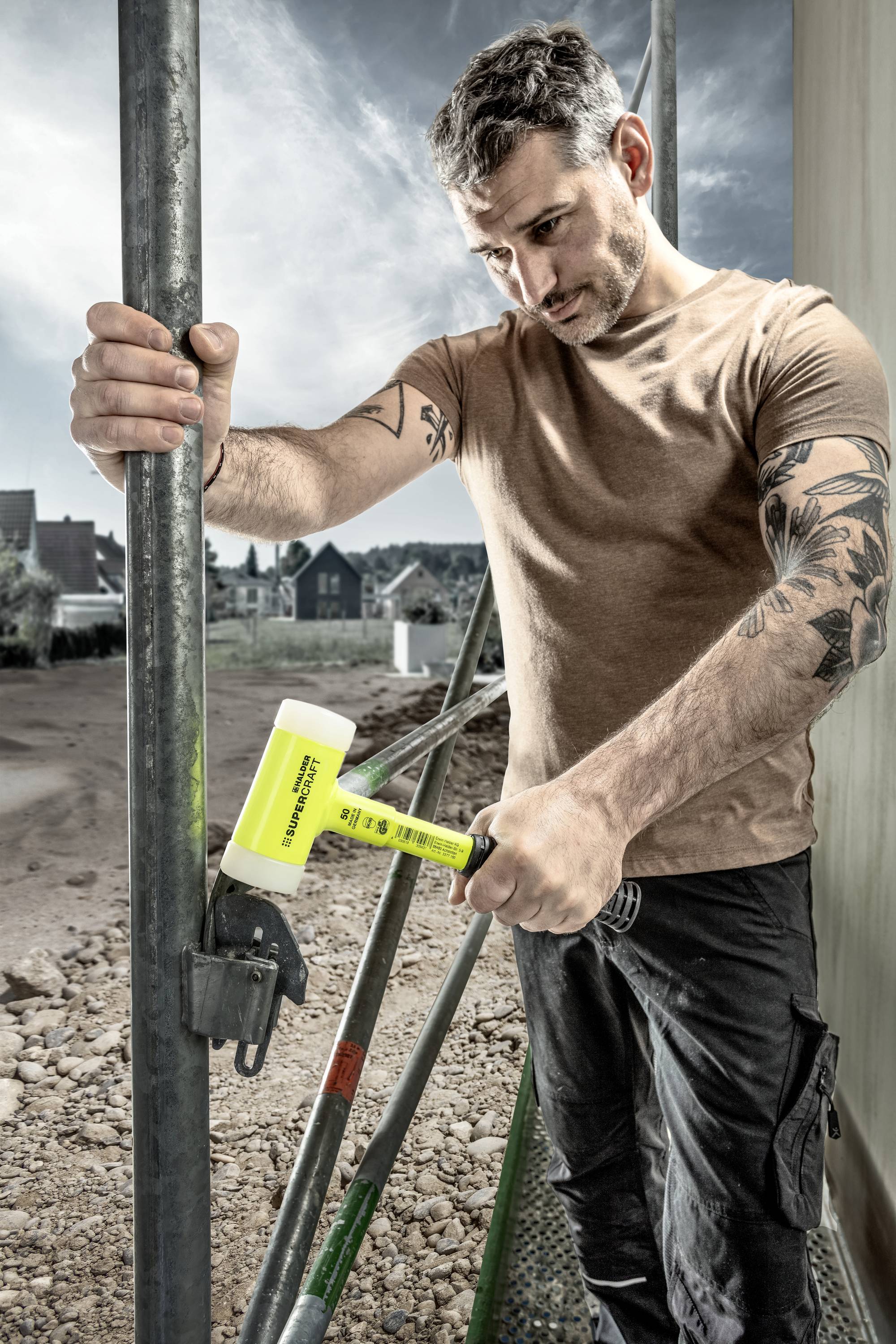 Halder SUPERCRAFT 3377.150 Soft-face hammer Ergonomic handle, Hard 1150 g 315 mm 1 pc(s)