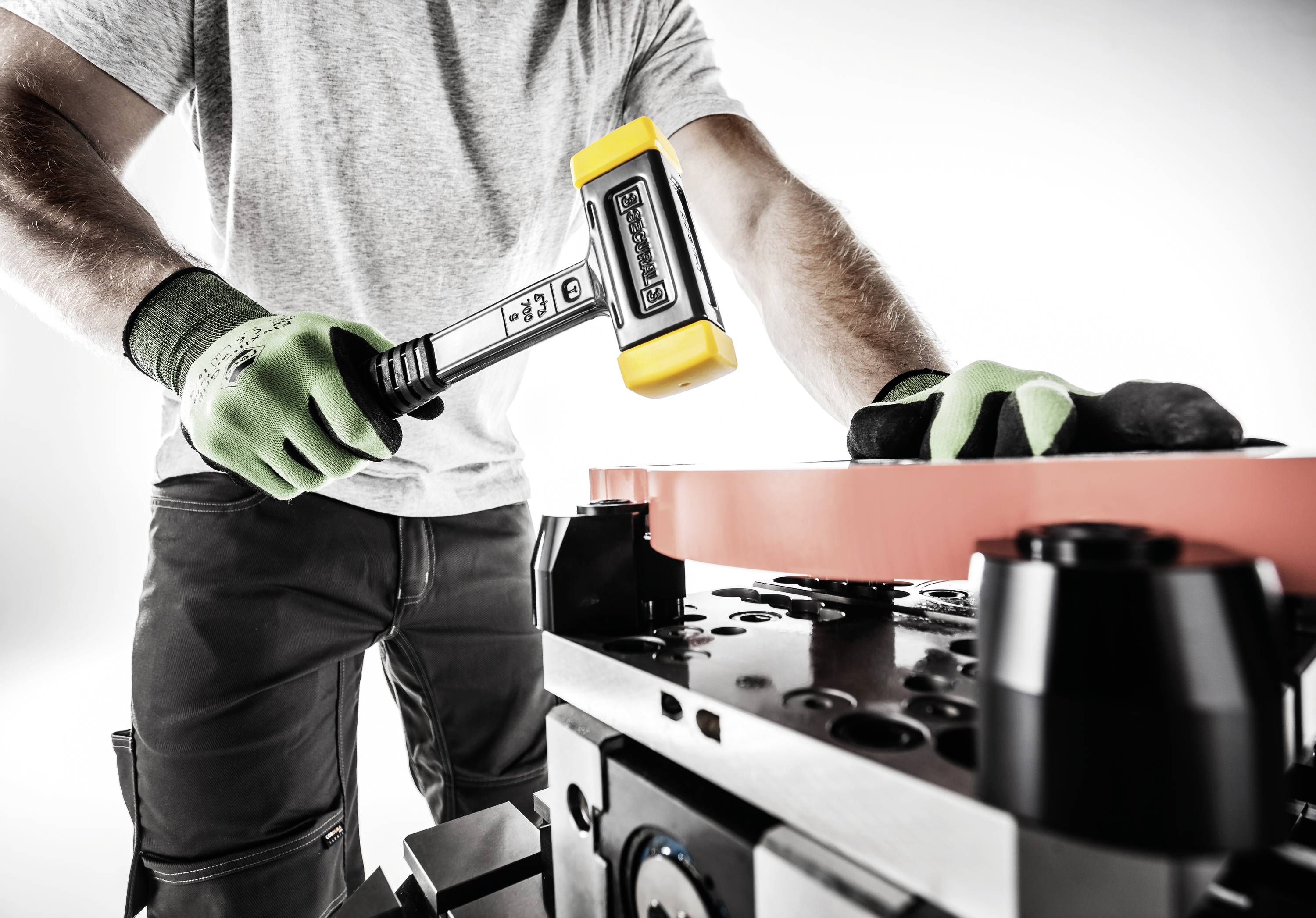 Halder SUPERCRAFT 3380.140 Soft-face hammer Ergonomic handle, Semihard 680 g 325 mm 1 pc(s)