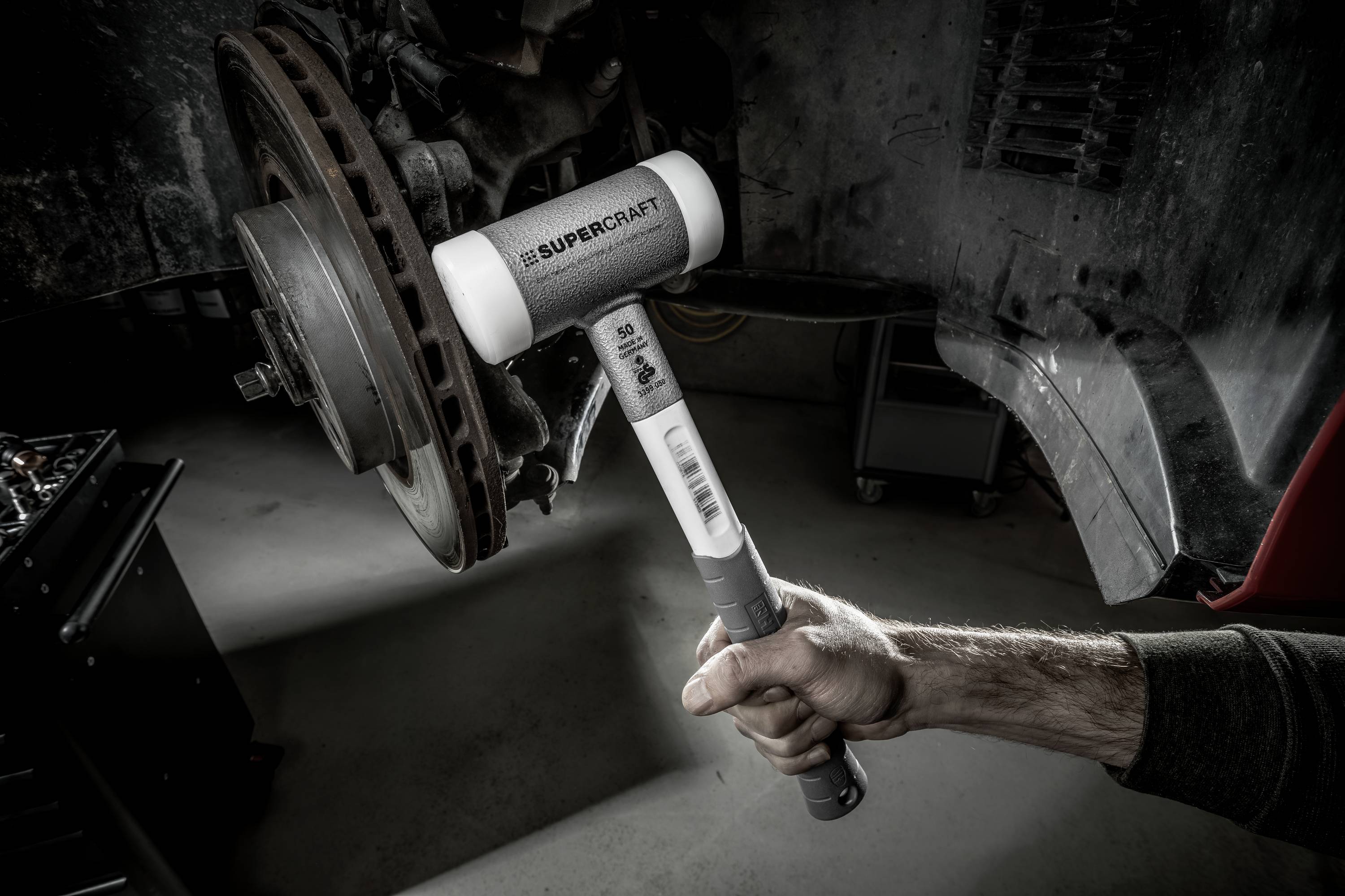 Halder SUPERCRAFT 3399.050 Soft-face hammer Ergonomic handle, Hard 1040 g 375 mm 1 pc(s)