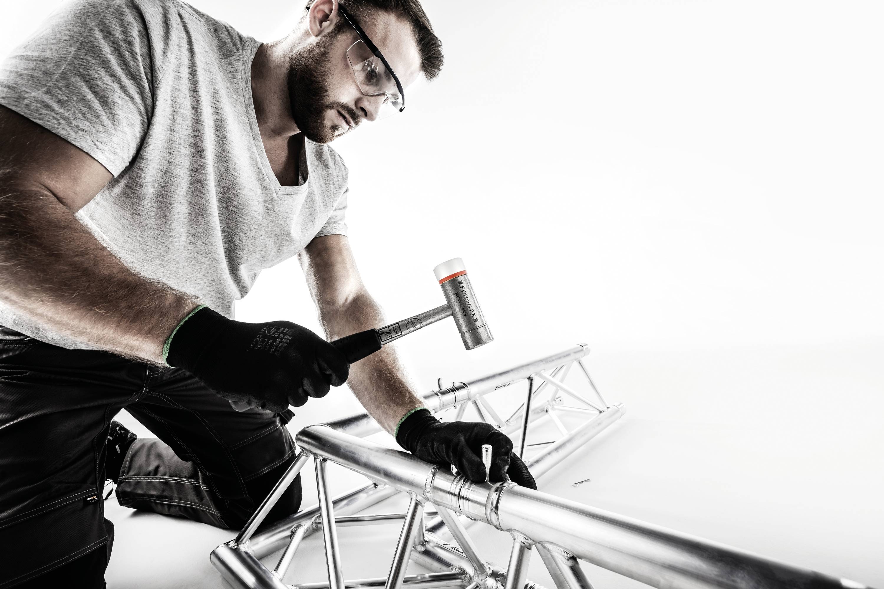 Halder FERROPLEX 3677.030 Soft-face hammer Hard, Ergonomic handle 600 g 290 mm 1 pc(s)