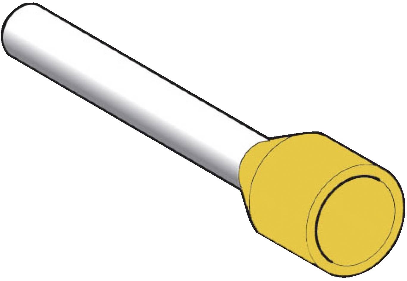 Schneider Electric DZ5CE063D Ferrule 6.0 mm² Yellow 100 pc(s)