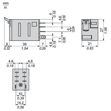 Power controller Schneider Electric RPM21BD 10 pc(s)