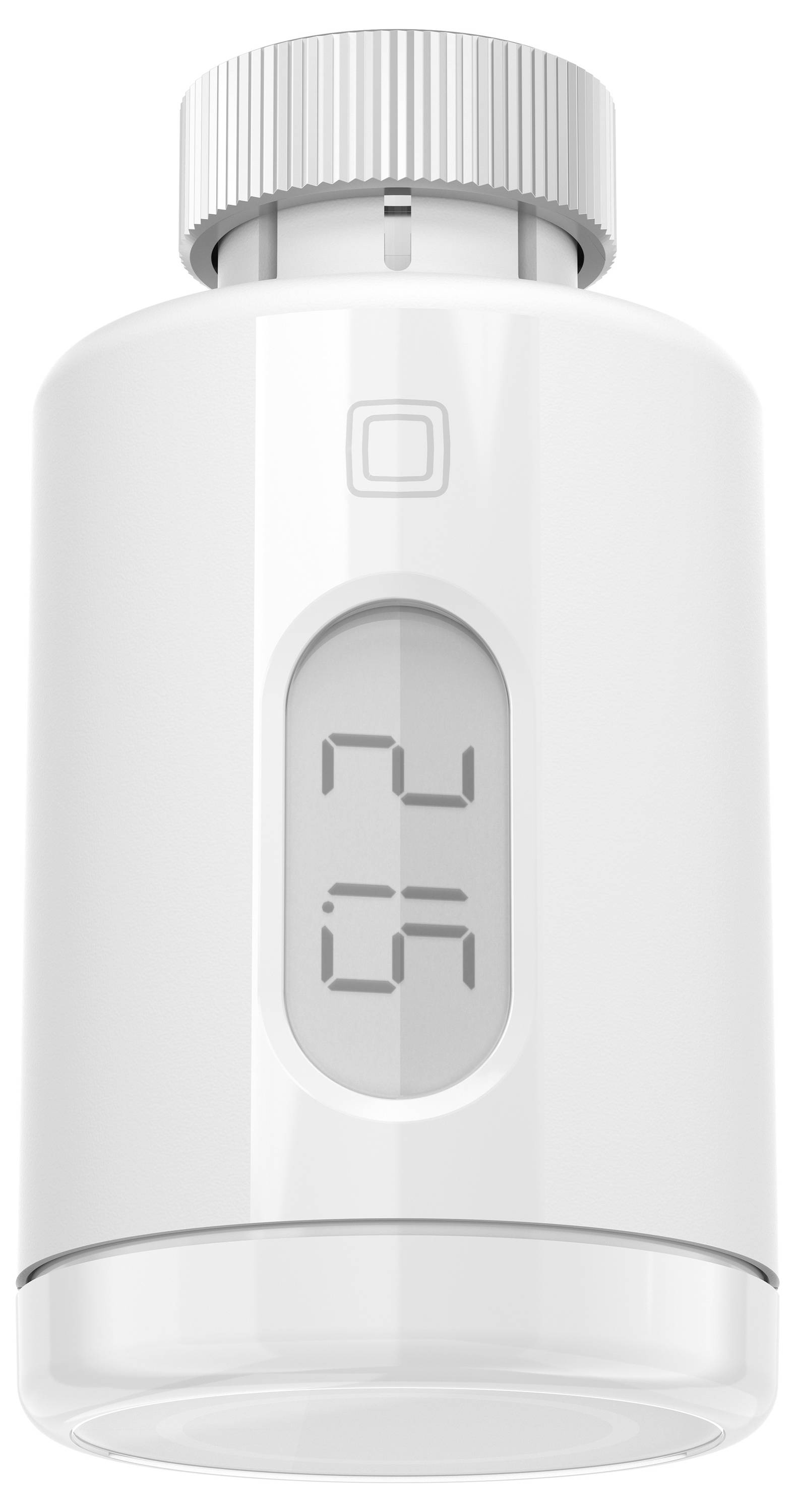 A white bottle with a digital timer on the front displays '24 07'.