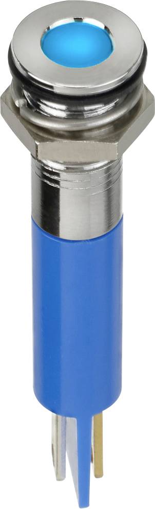 APEM Q8F1CXXB12E LED indicator light Blue Flush 150 mcd