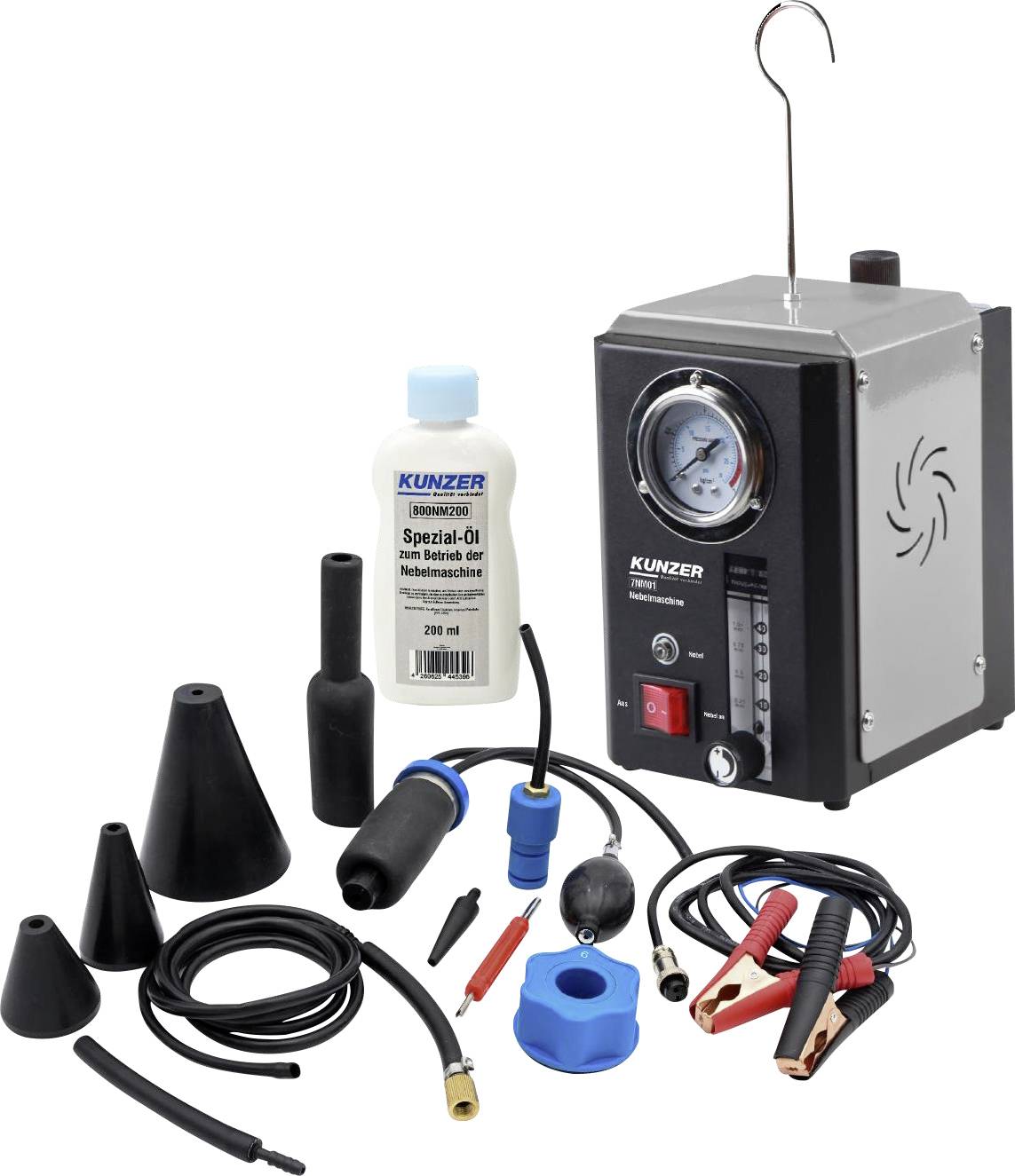 Kunzer 7NM01 Fog machine for leak detection 14 parts
