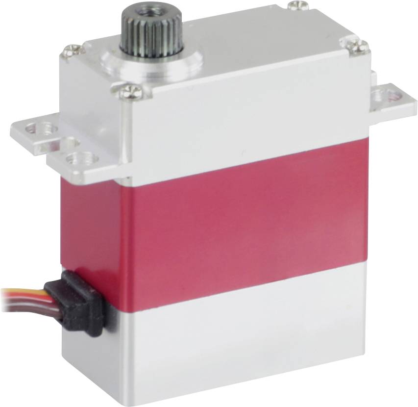 Amewi Midi servo AMXRacing AMHV2006MG Midi Analogue servo Gear box material: Metal