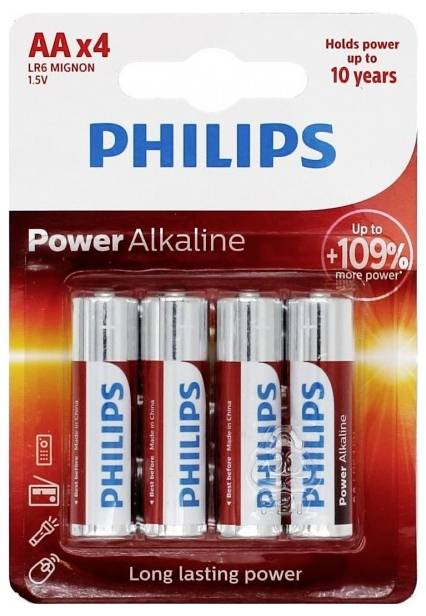Philips Power LR6 AA battery Alkali-manganese 1.5 V 4 pc(s)