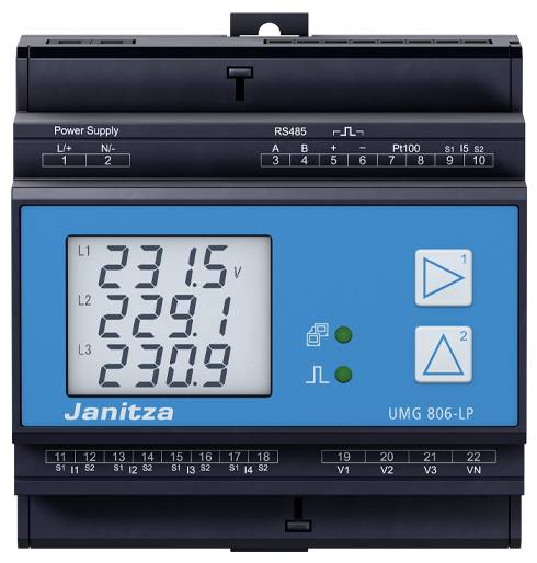 Janitza UMG 806-LP (UL) Power analyzer