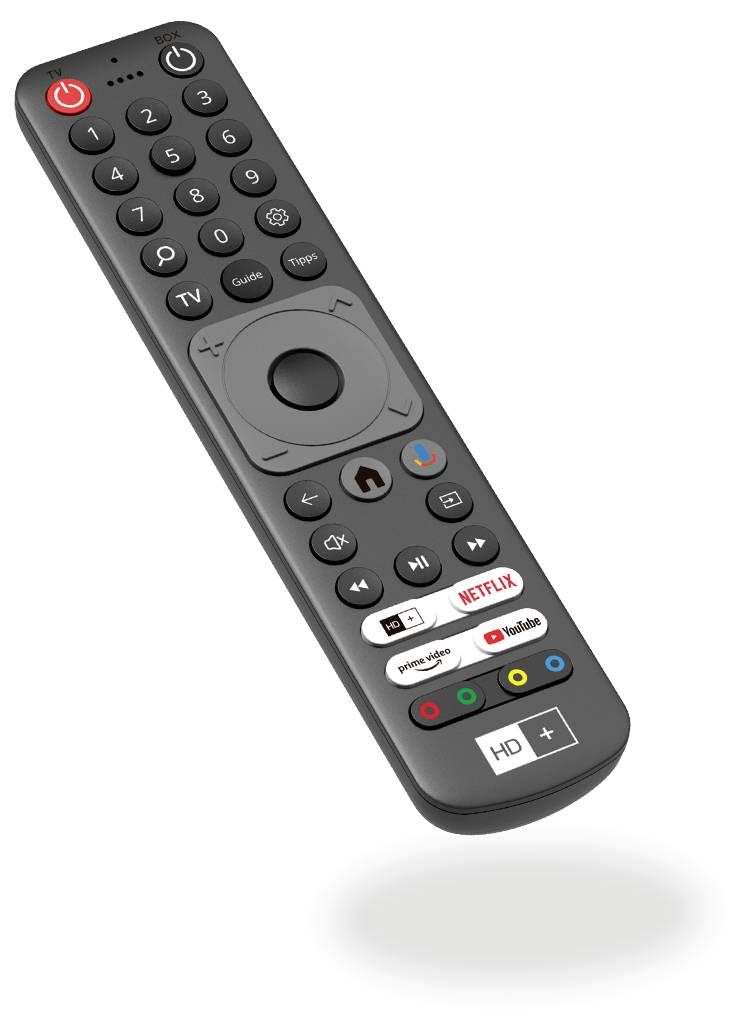 HD Plus IP TV stick incl. remote control