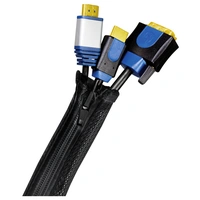 LogiLink KAB0082 KAB0082 Cable trunking 20 mm (max) Black 5 m LogiLink KAB0082 KAB0082 Cable trunking 20 mm (max) Black 5 m