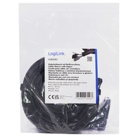 LogiLink KAB0082 KAB0082 Cable trunking 20 mm (max) Black 5 m LogiLink KAB0082 KAB0082 Cable trunking 20 mm (max) Black 5 m