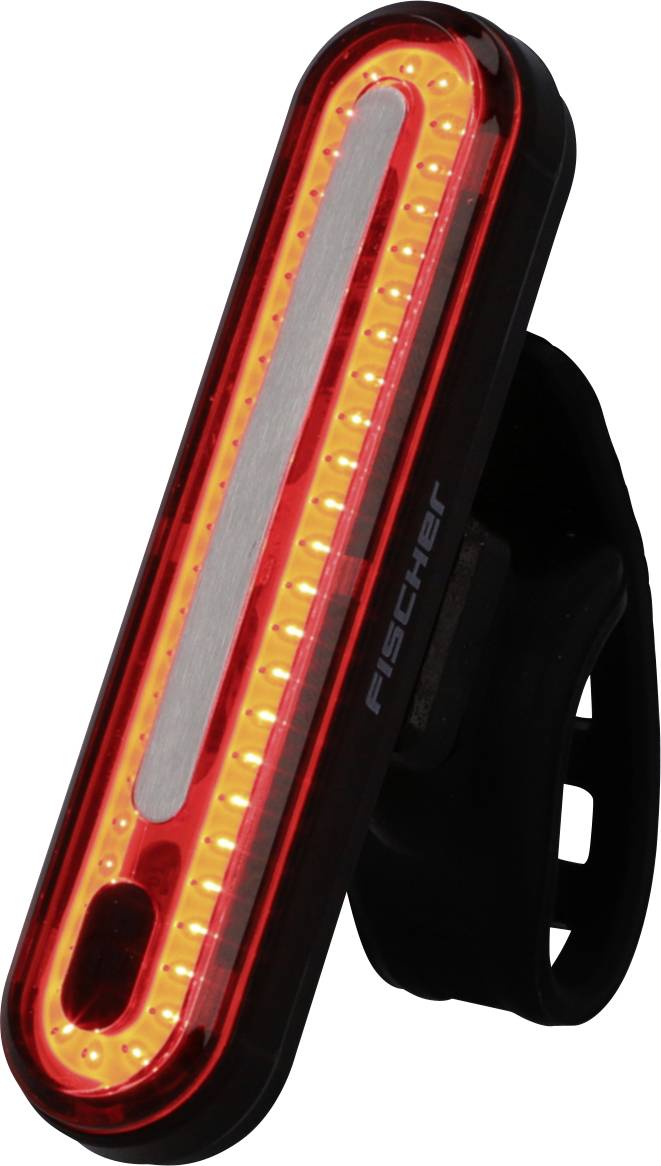 FISCHER FAHRRAD Bike rear light LED (monochrome) rechargeable
