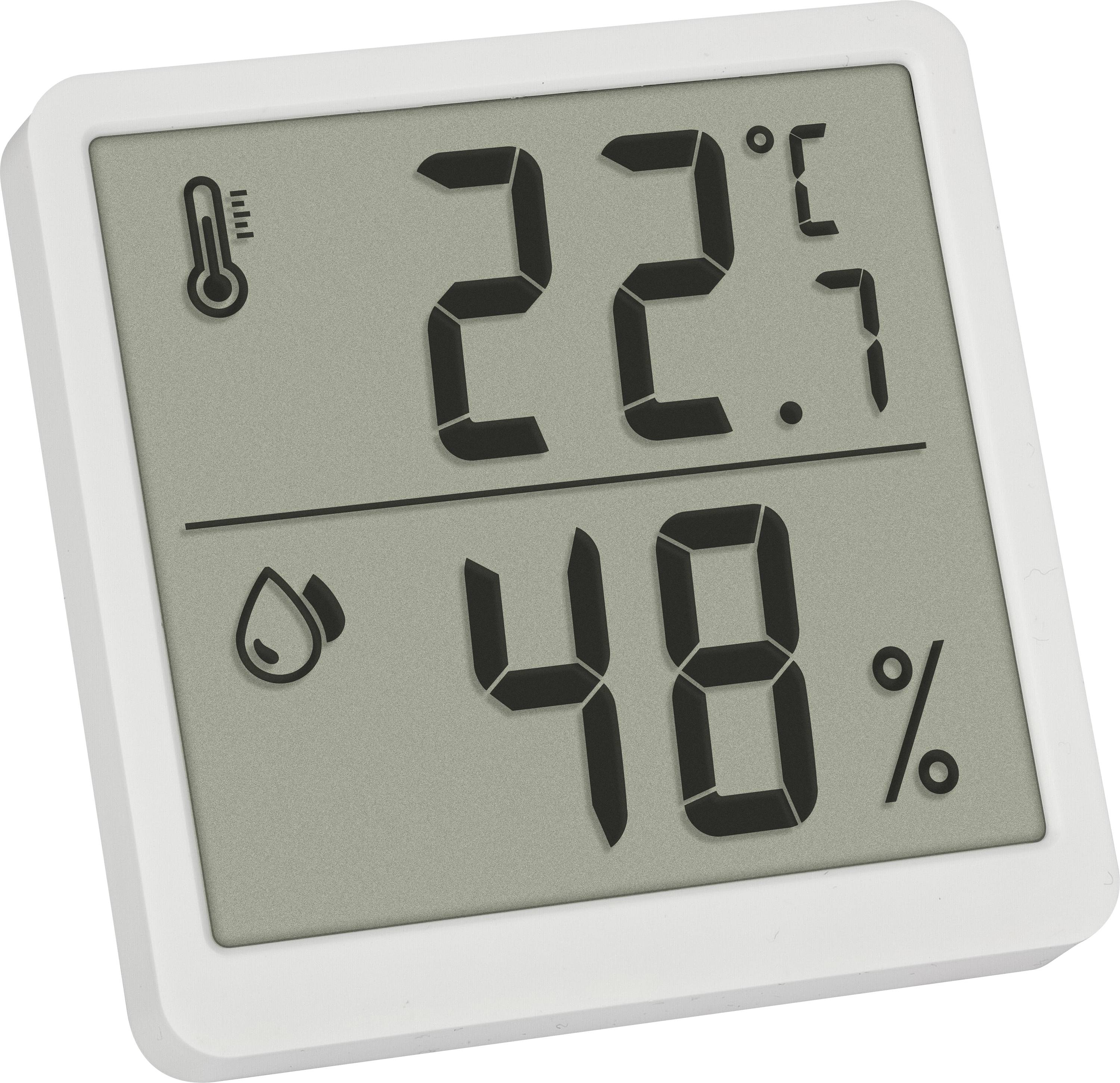 TFA Dostmann Digitales Thermo-Hygrometer Thermo-hygrometer White 1 pc(s)