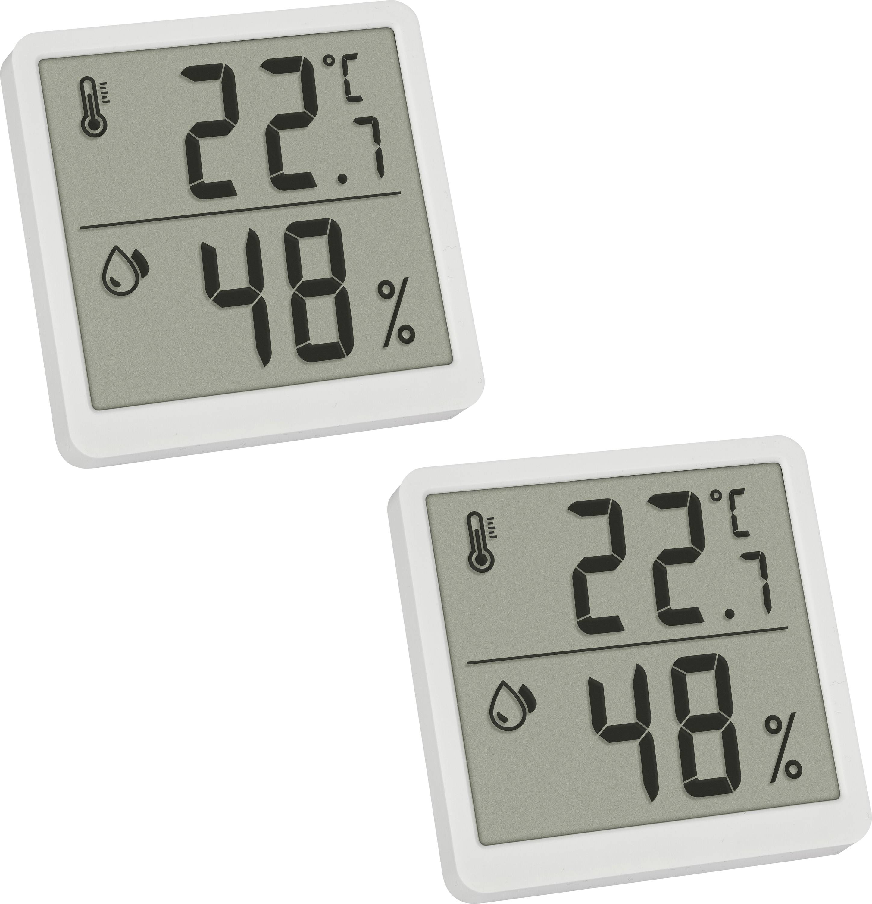TFA Dostmann 30.5059.02.02 Thermo-hygrometer 2 pc(s)