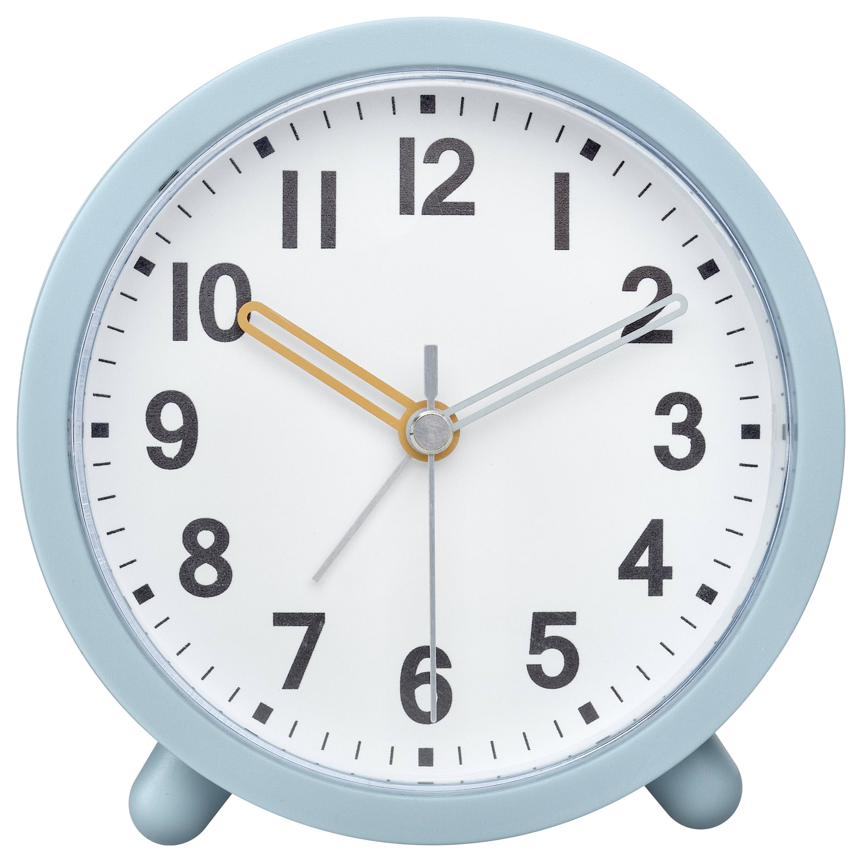 TFA Dostmann 60.1043.20 Quartz Alarm clock Turquoise, Blue Alarm times 1 Noiseless movement