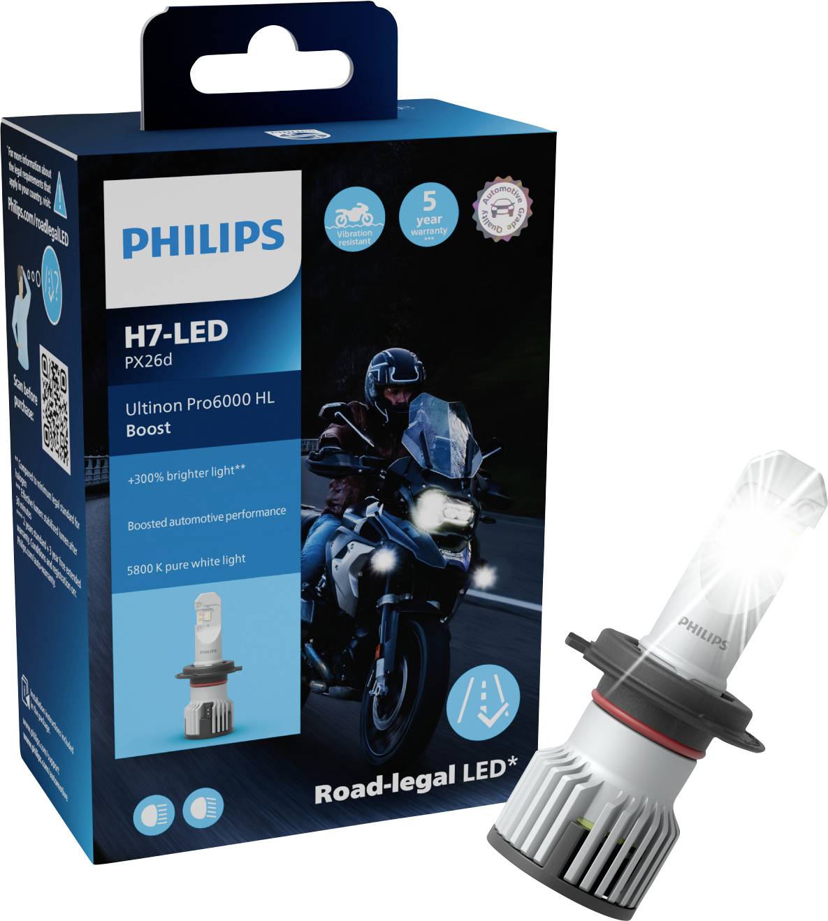 Philips Automotive 11972U60BX1 LED bulb Ultinon Pro6000 H7 15 W 12 V