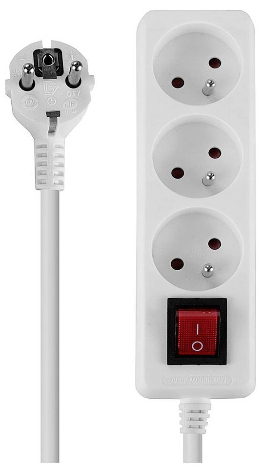 LINDY 73124 Power strip White C13 connector 1 pc(s)