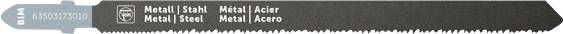Fein 63503173010 Jigsaw blade for tubes and profiles BIM 110 T1.0/1.6 MS SC 5 pc(s)