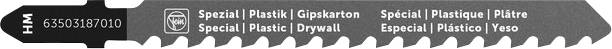 Fein 63503187010 Jigsaw blade for metal HM 75T 4.3 SPDW SC 1 pc(s)