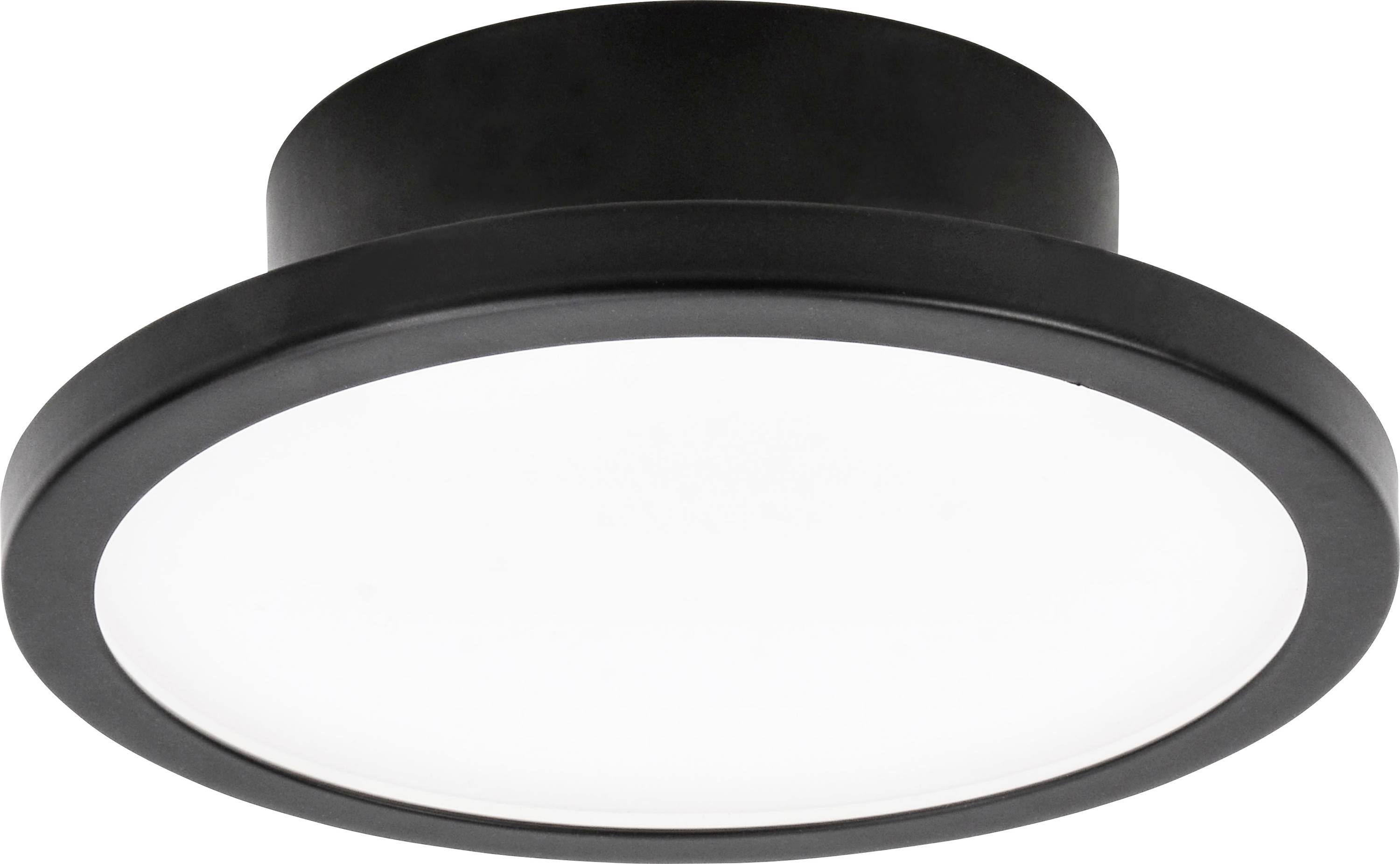 LightMe LM85656 LM85656 LED ceiling light LED (monochrome) GX53 8 W Black
