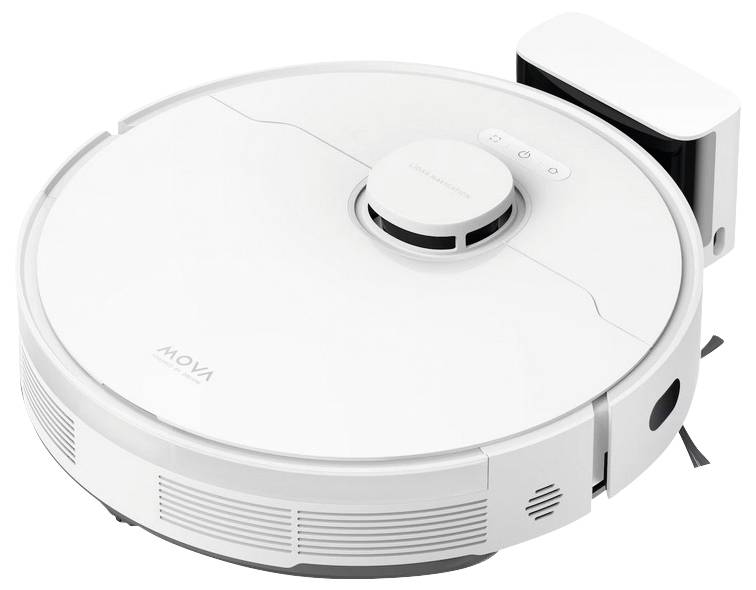 dreame MOVA S10 Robotic vac/sweeper White App-controlled, Incl. battery