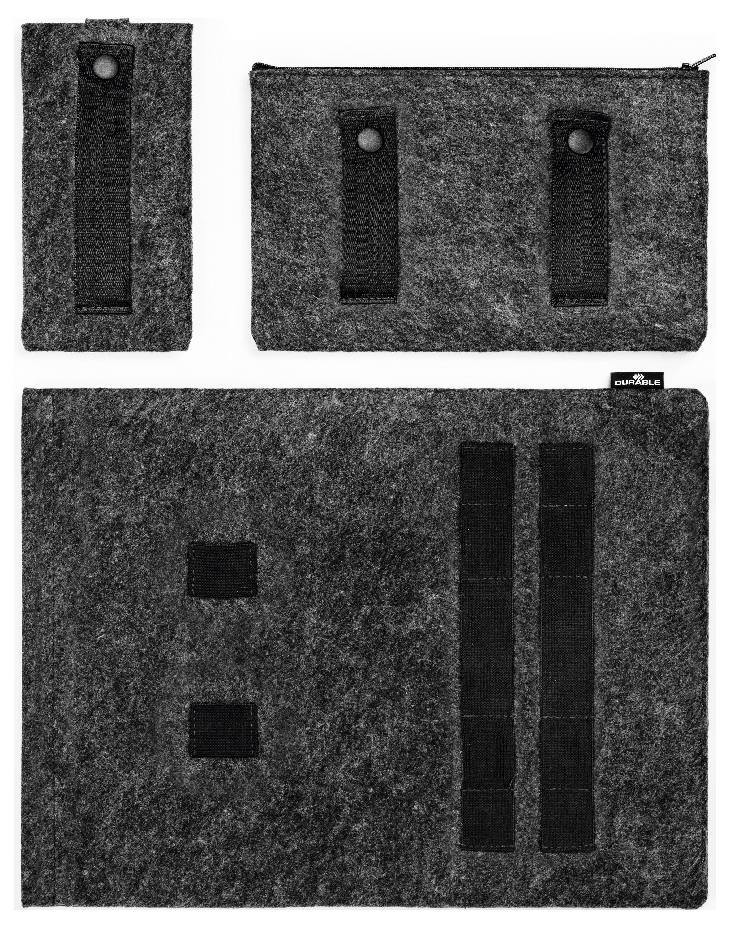 Durable Laptop sleeve MultiBag EFFECT Suitable for up to: 41,7 cm (16,4") Anthracite, Grey