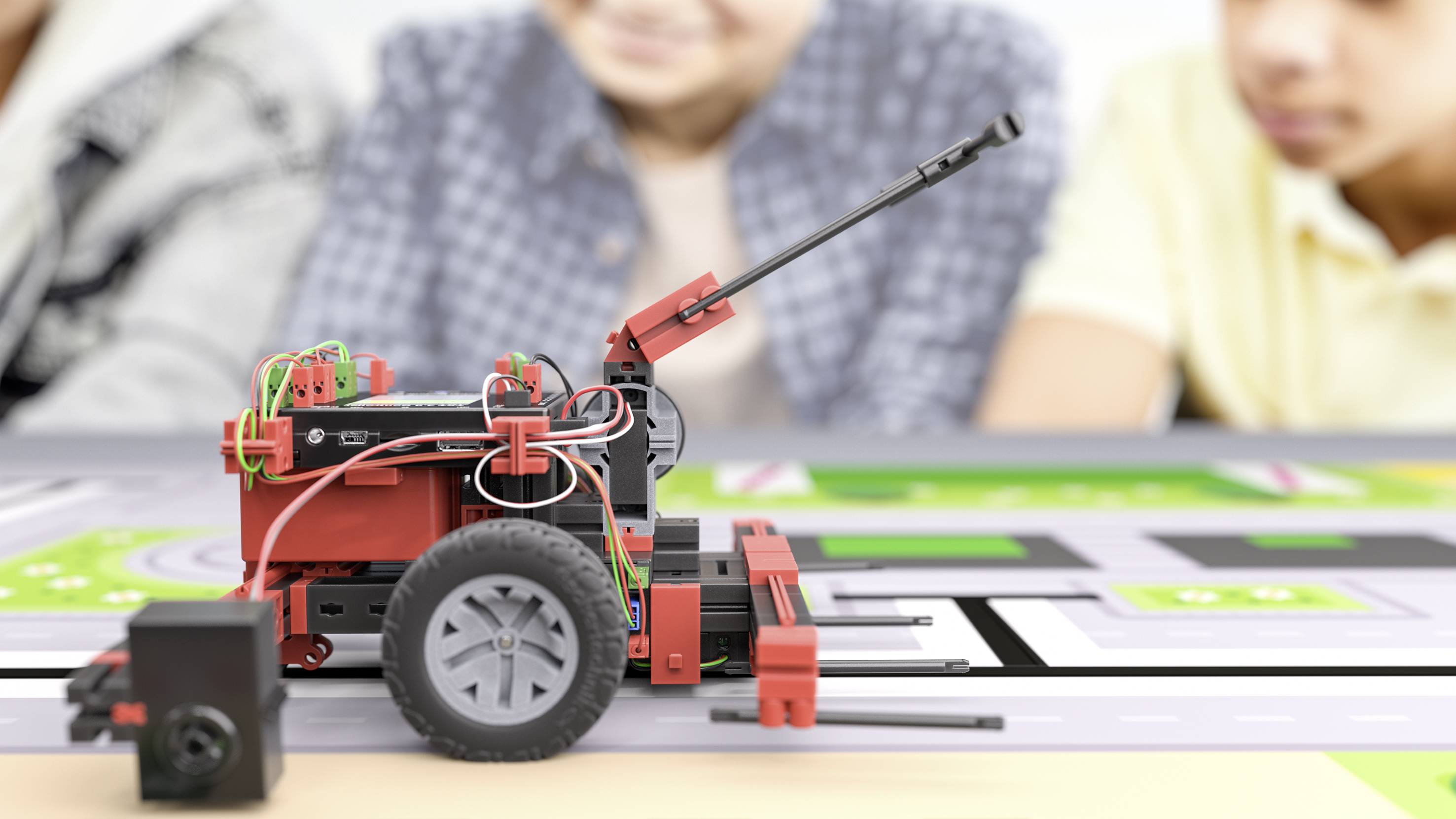 fischertechnik education 576109 STEM Coding Robo Mission Assembly kit