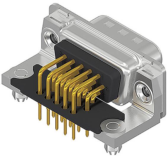 Conec 163A17769X 163A17769X D-SUB pin strip Number of pins: 15 Solder pins (right-angle) 1 pc(s)