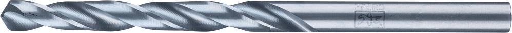 Metal drill bits with spiral flutes, suitable for drilling into hard materials.