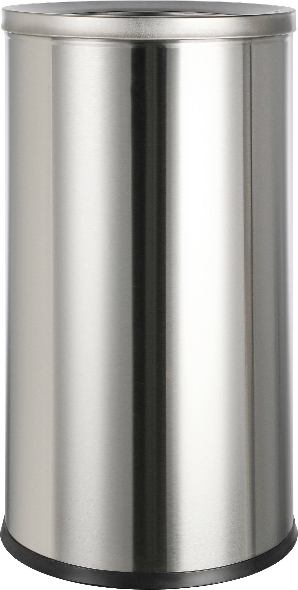 Elevar SP-SWB-001 SP-13503828 Litter bin 50 l (Ø x H) 380 mm x 730 mm Stainless steel Aluminium (satin) 1 pc(s)