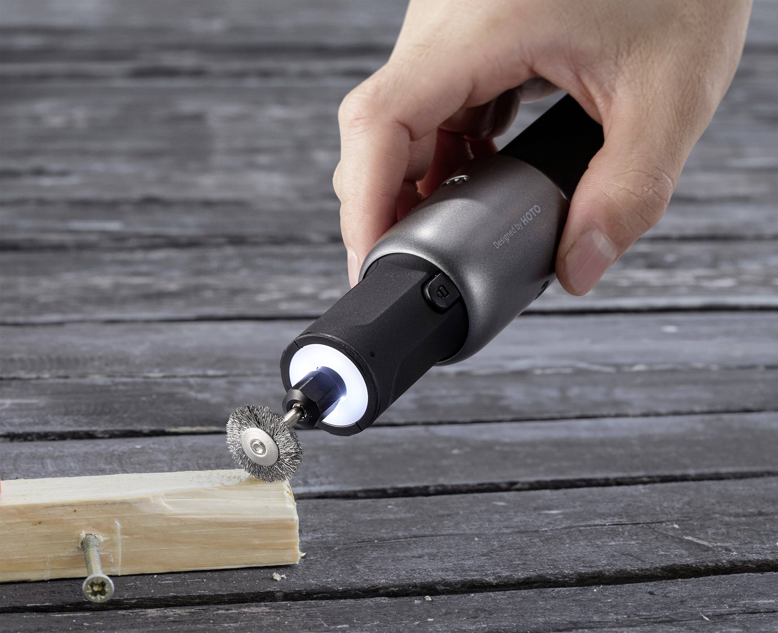 HOTO QWLDM001 Cordless grinder 2000 mAh Li-ion