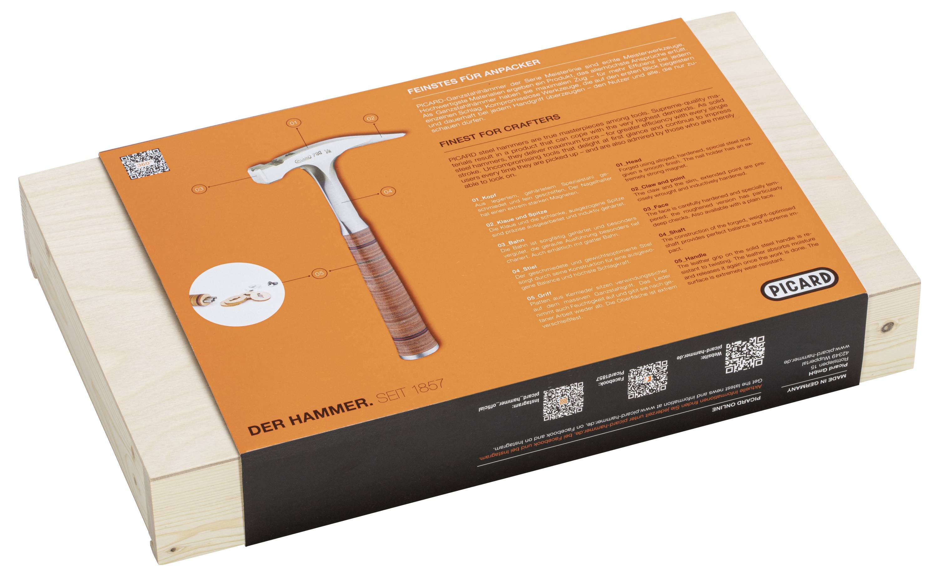 Picard H0079090 Claw hammer 1 pc(s)